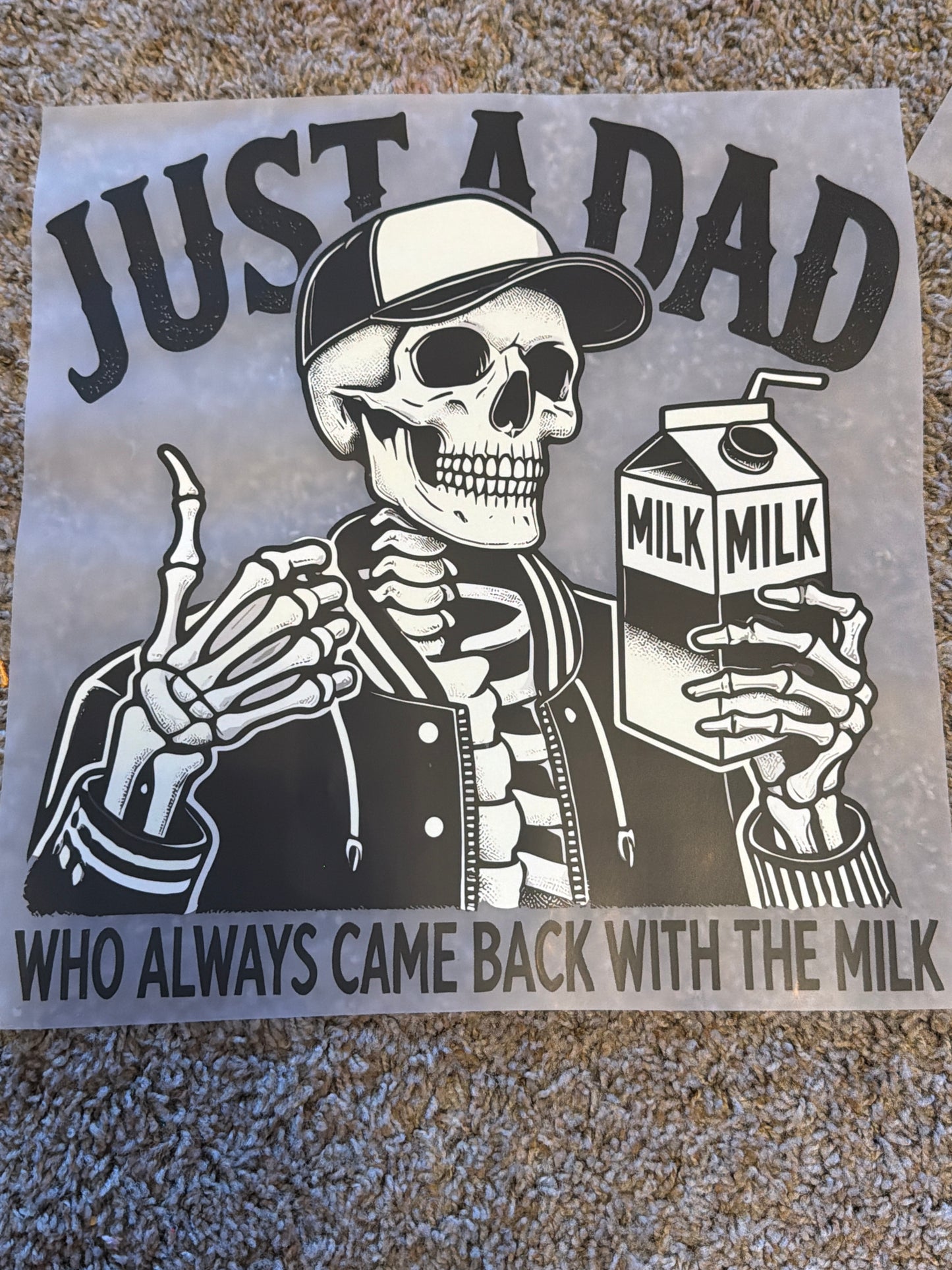 Just a dad who always came back with the milk ￼