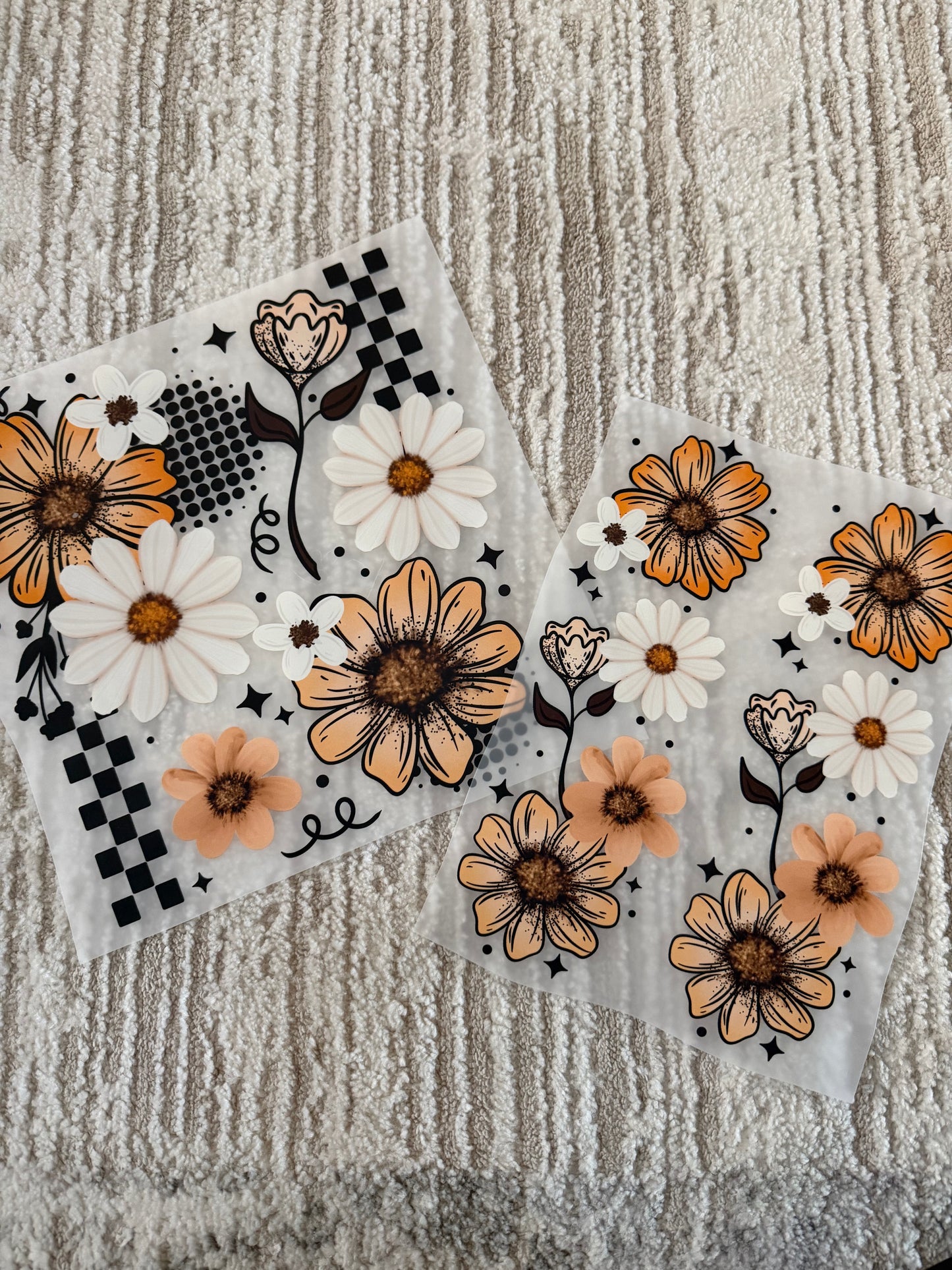 Flowers w/sleeve