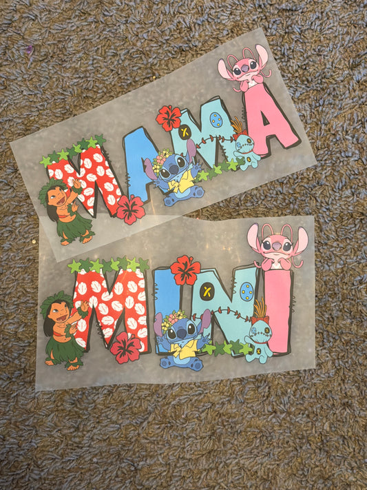 Mama/mini set