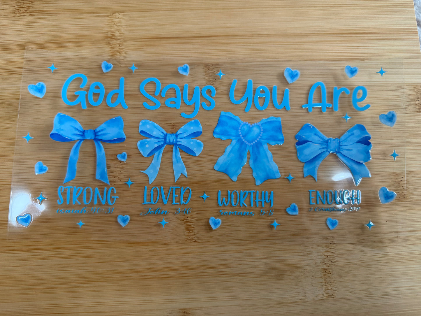 God says you are