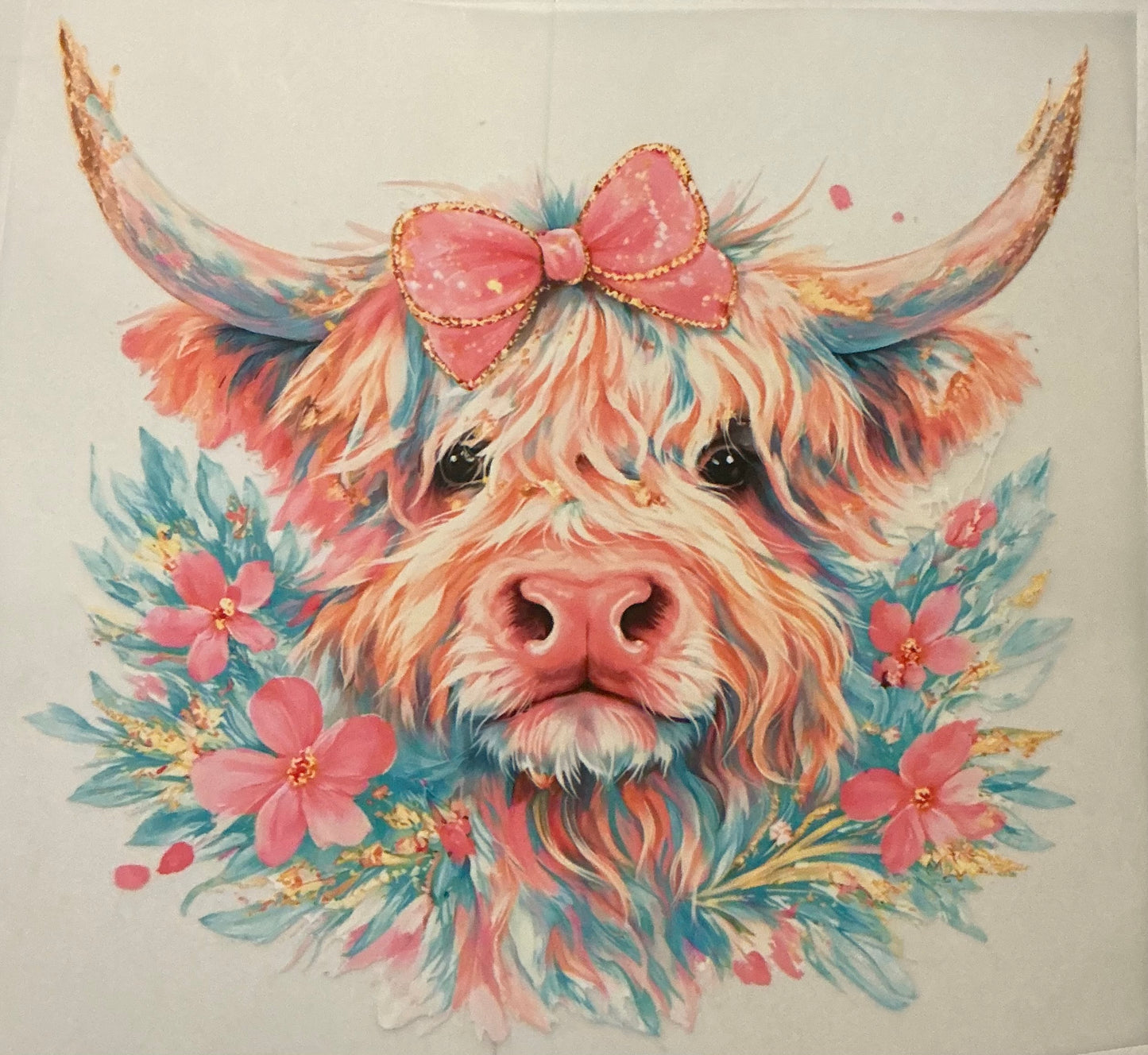 Painted cow