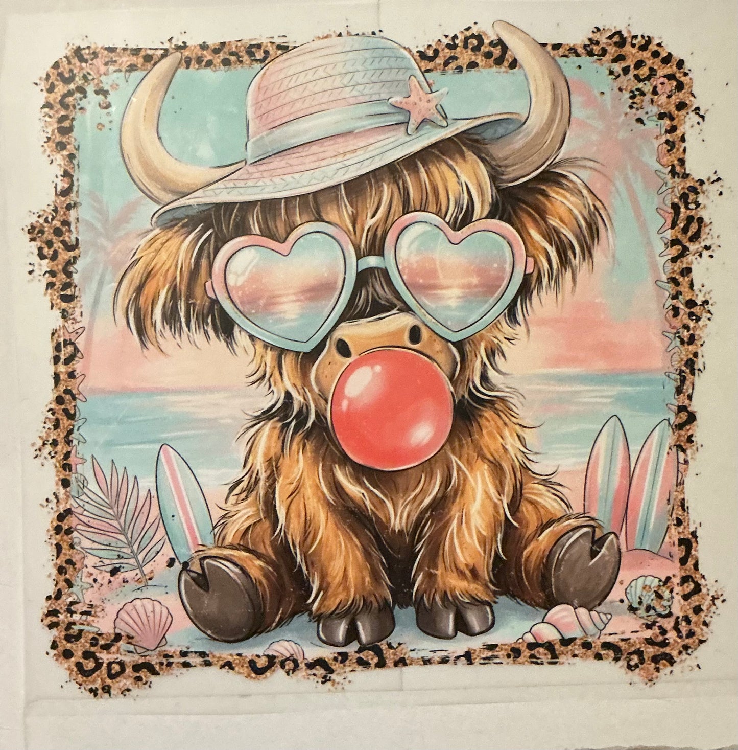Beach cow
