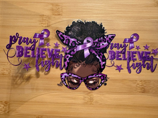 Pray, believe fight