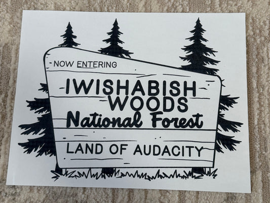 I wishabish woods