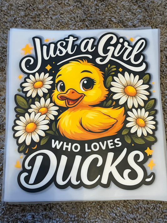 Just a girl who loves ducks