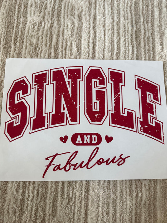Single and fabulous