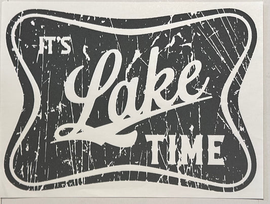 It’s lake time
