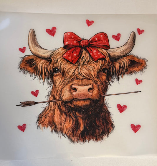 Highland Cow Cupid