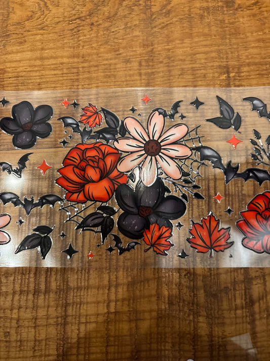Flowers with bats