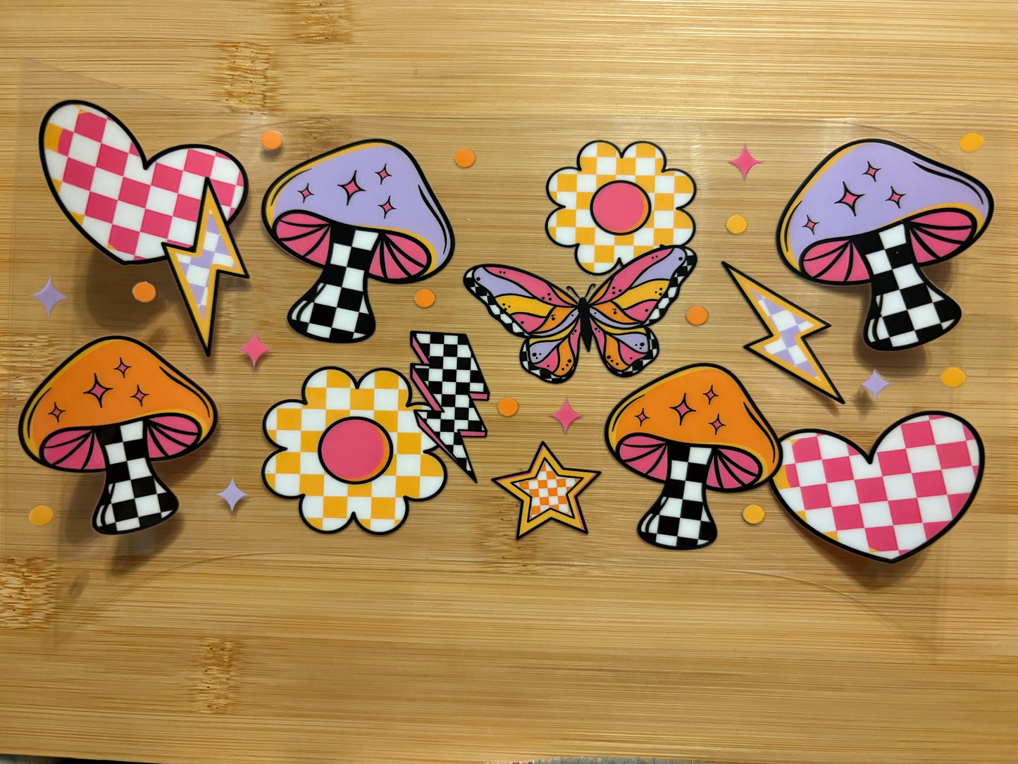 Mushrooms & hearts