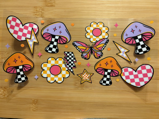 Mushrooms & hearts
