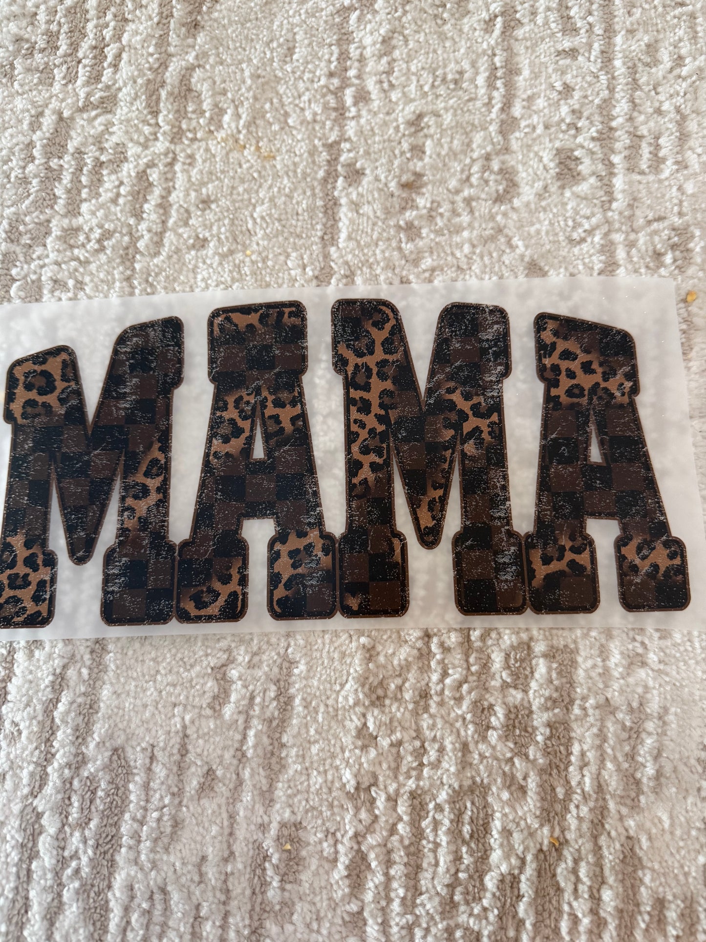 Mama leopard print