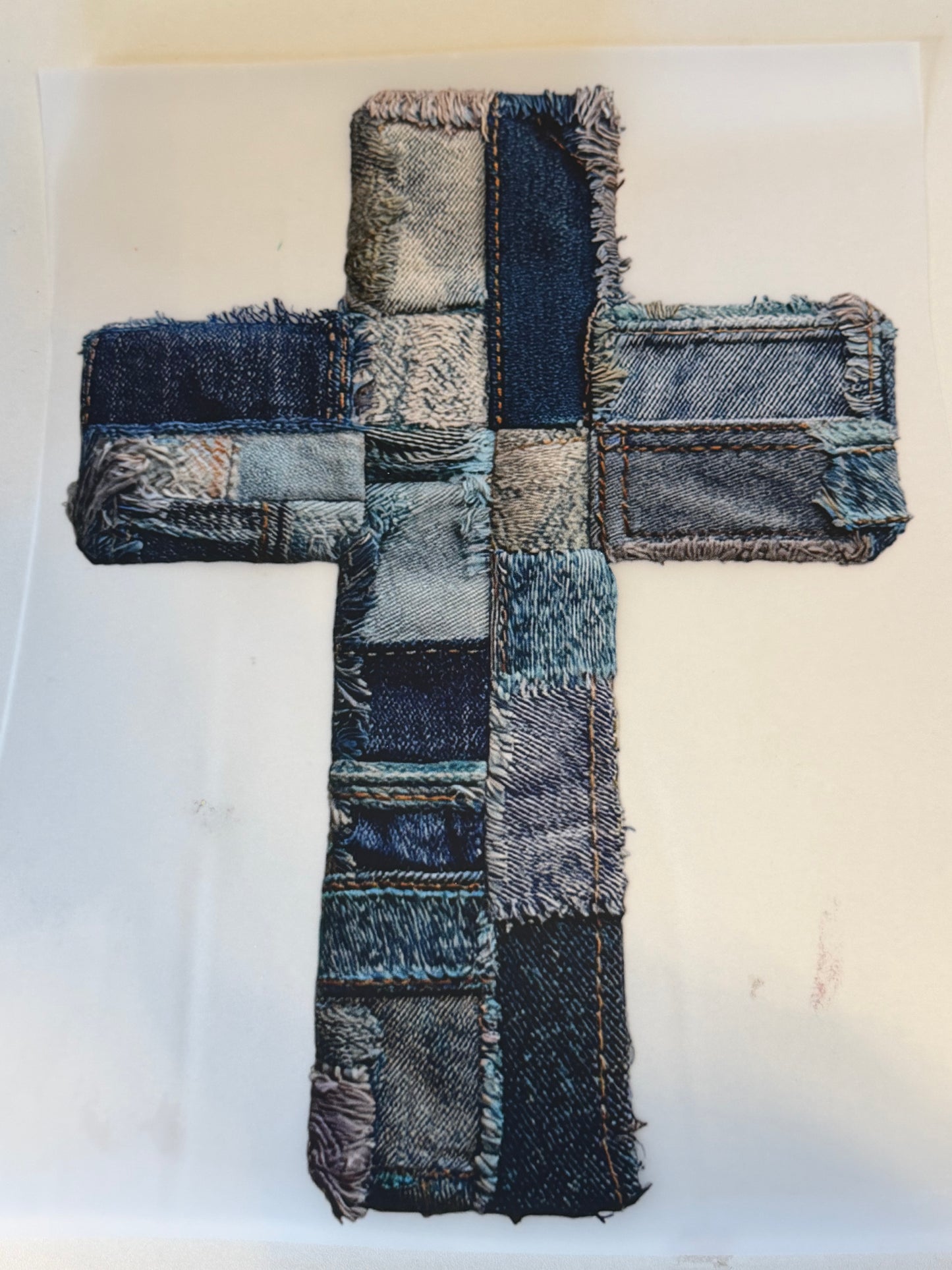 Jean patch cross