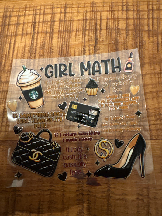 Girl math