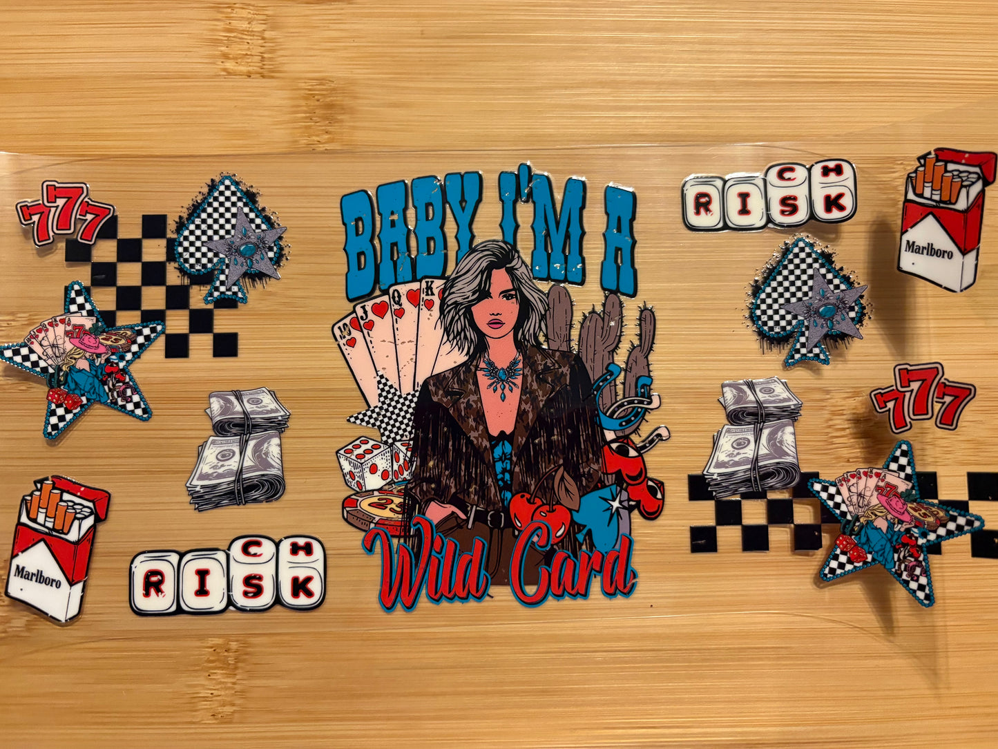 Baby, I’m a wild card ￼