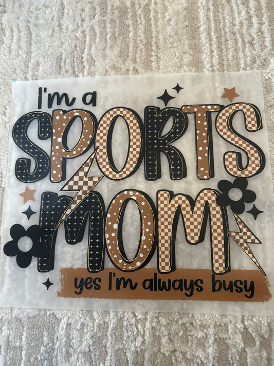 I'm a sports mom. Yes I'm always busy. ￼