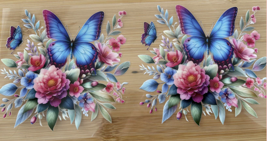 Butterflies & Flowers 3