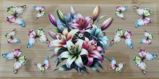 Butterflies & Flowers 6