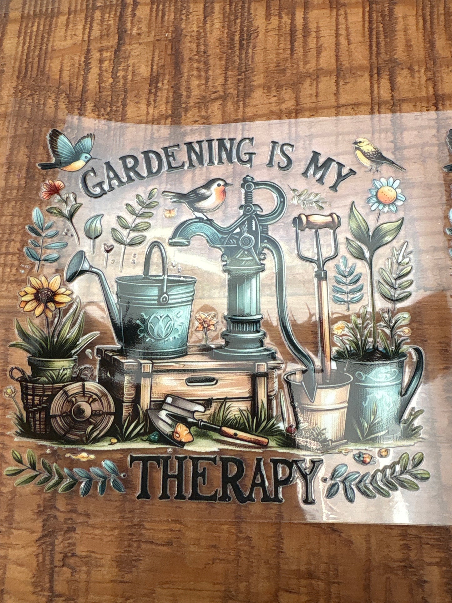 Gardening is my therapy