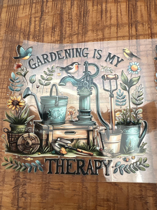 Gardening is my therapy