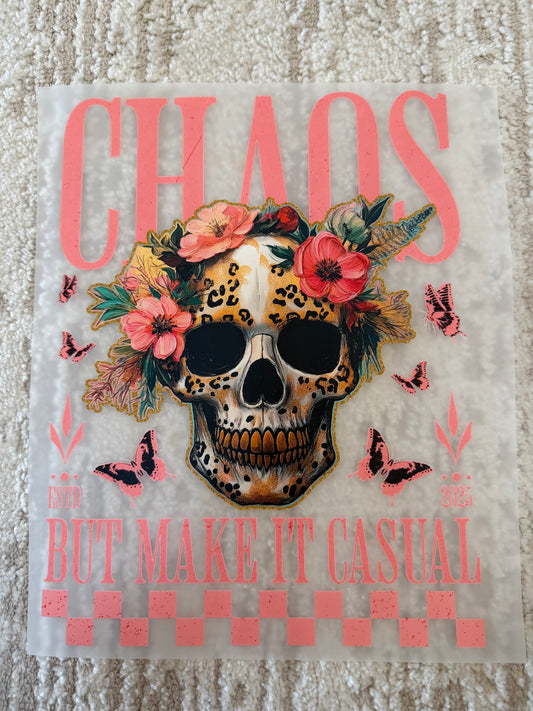 Chaos but make it casual