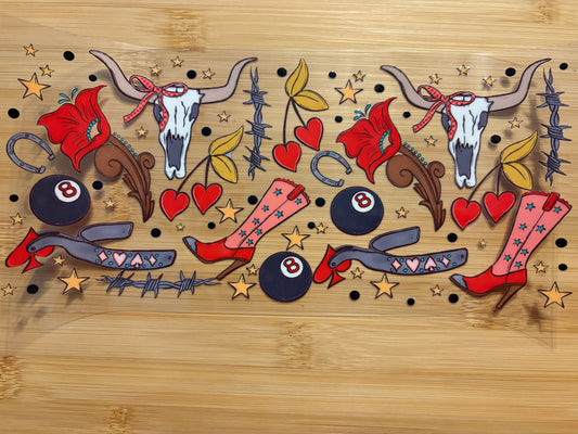 Bull heads & boots