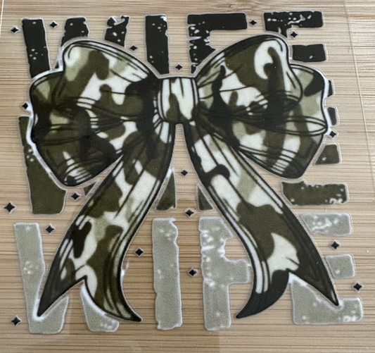 Camo Wife Bow