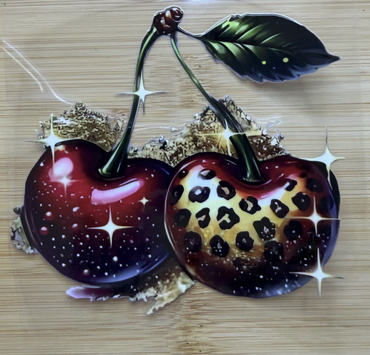 Cherry Bow Leopard