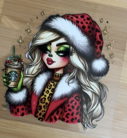Christmas Coffee Girl