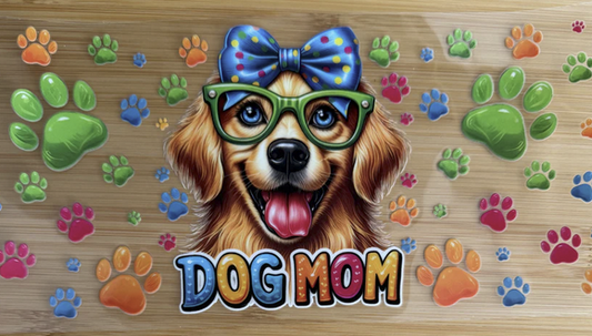 Colorful Dog Mom