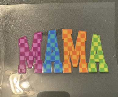 Colorful Mama Checkered