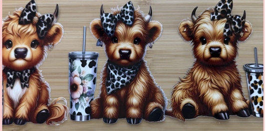 Cow with Coffee & Bows 2
