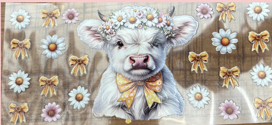 Cow with Flowers 4