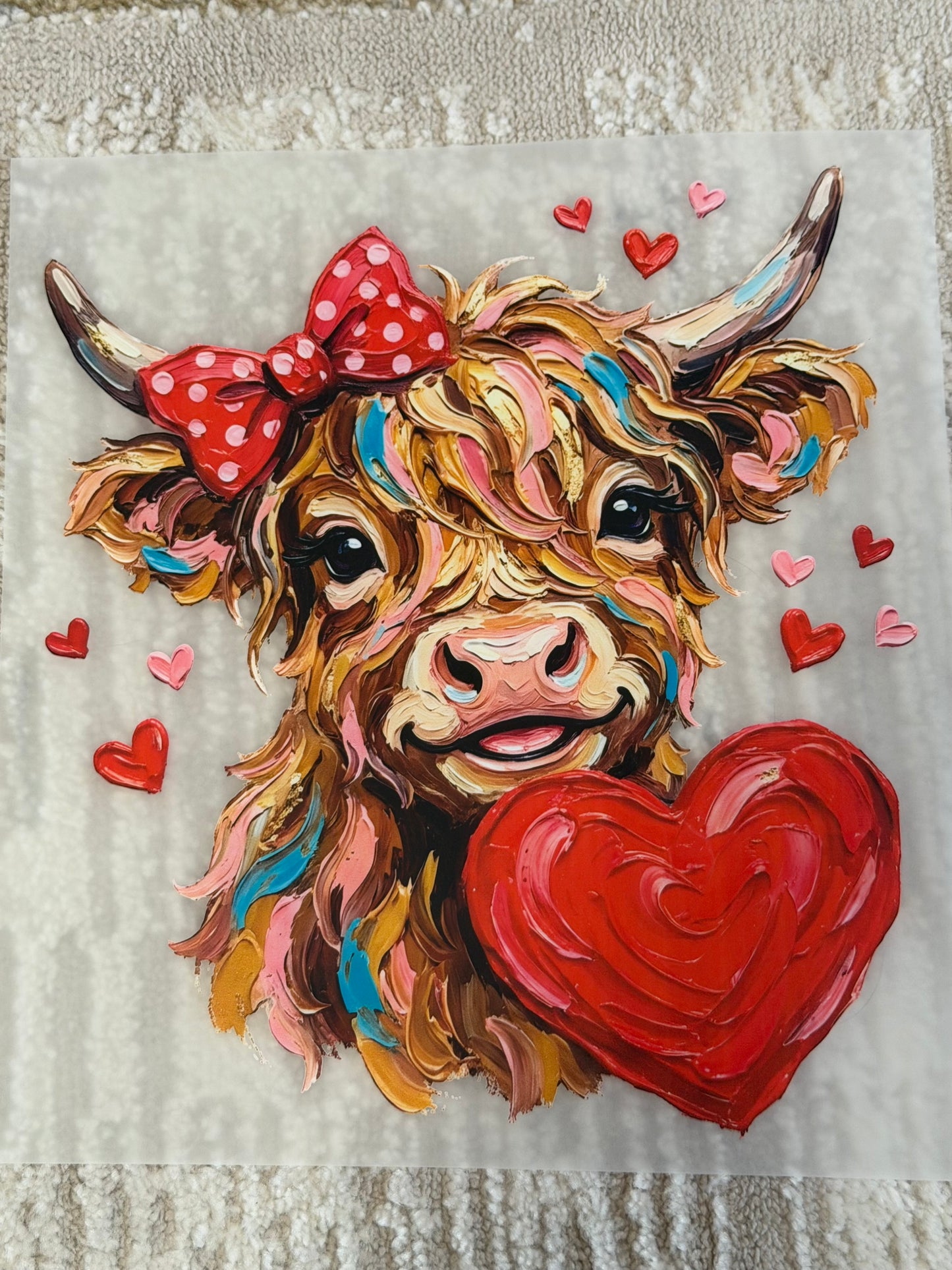 Water Color Cow