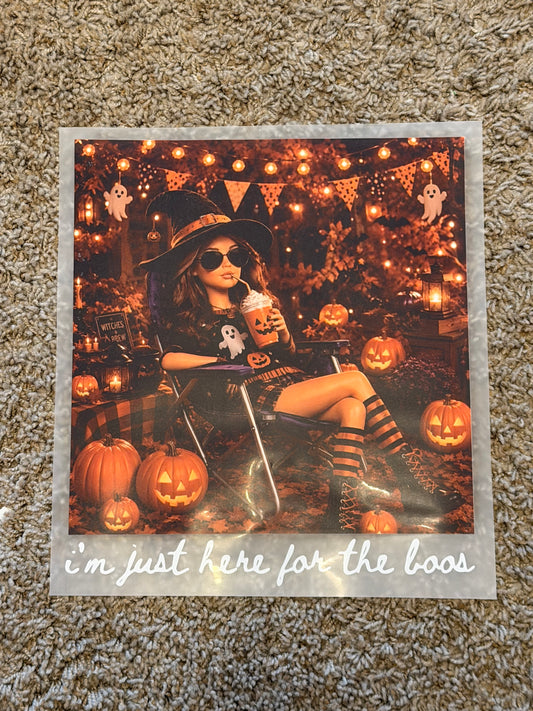 Im just here for the boos