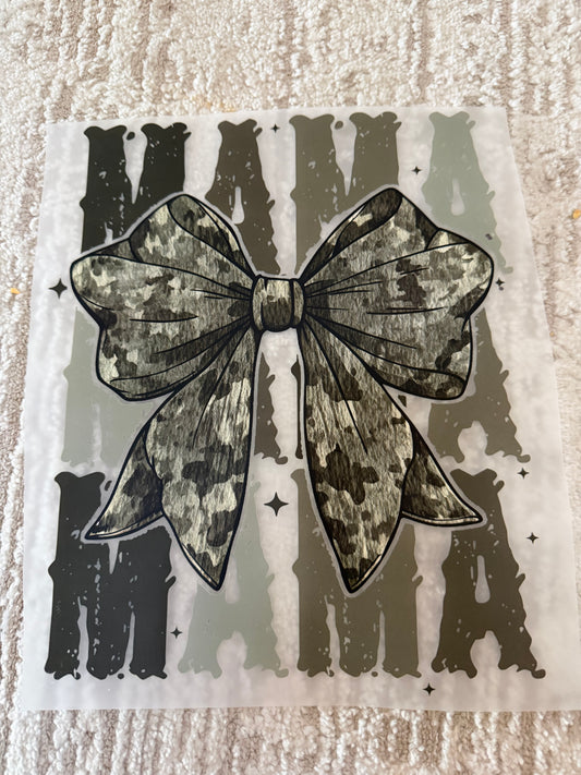 Mama camo bow