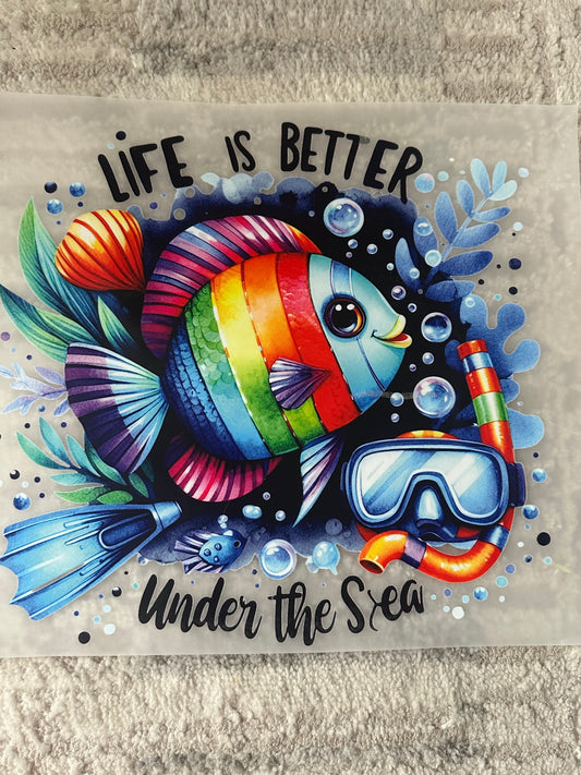 Life is better under the sea ￼