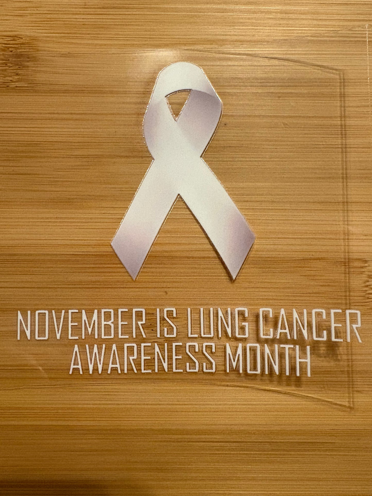 November is lung cancer awareness month
