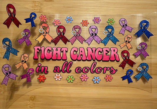 Fight cancer in all colors ￼