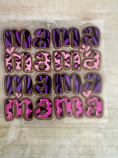 Mom/Mama/Dad/Grandma/Dad/Wife