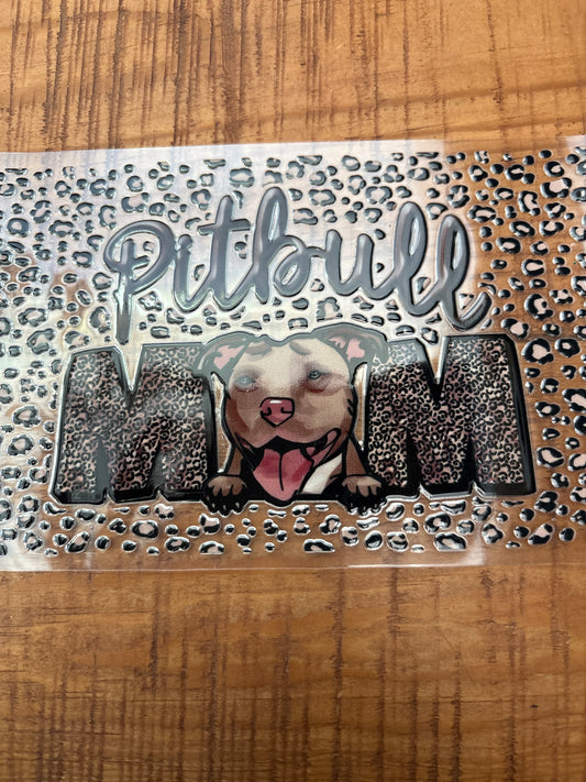 Pit bull mom