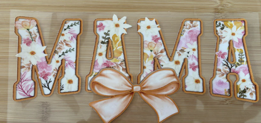 Floral Mama with Bow