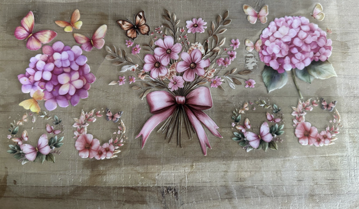 Flowers, Bows and Butterflies