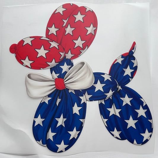 USA balloon dog