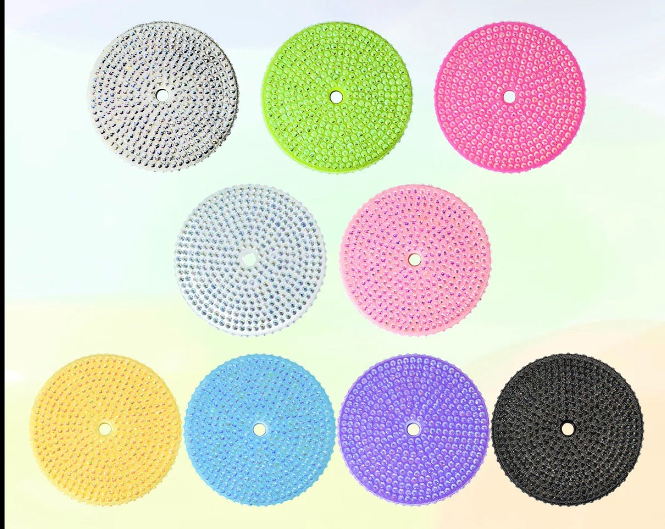 24oz Rhinestone Lids