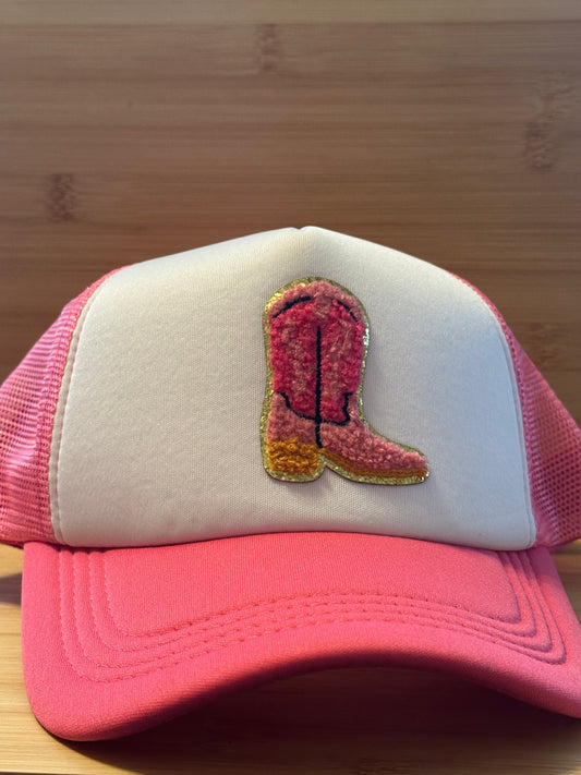 Cowgirl boot pink