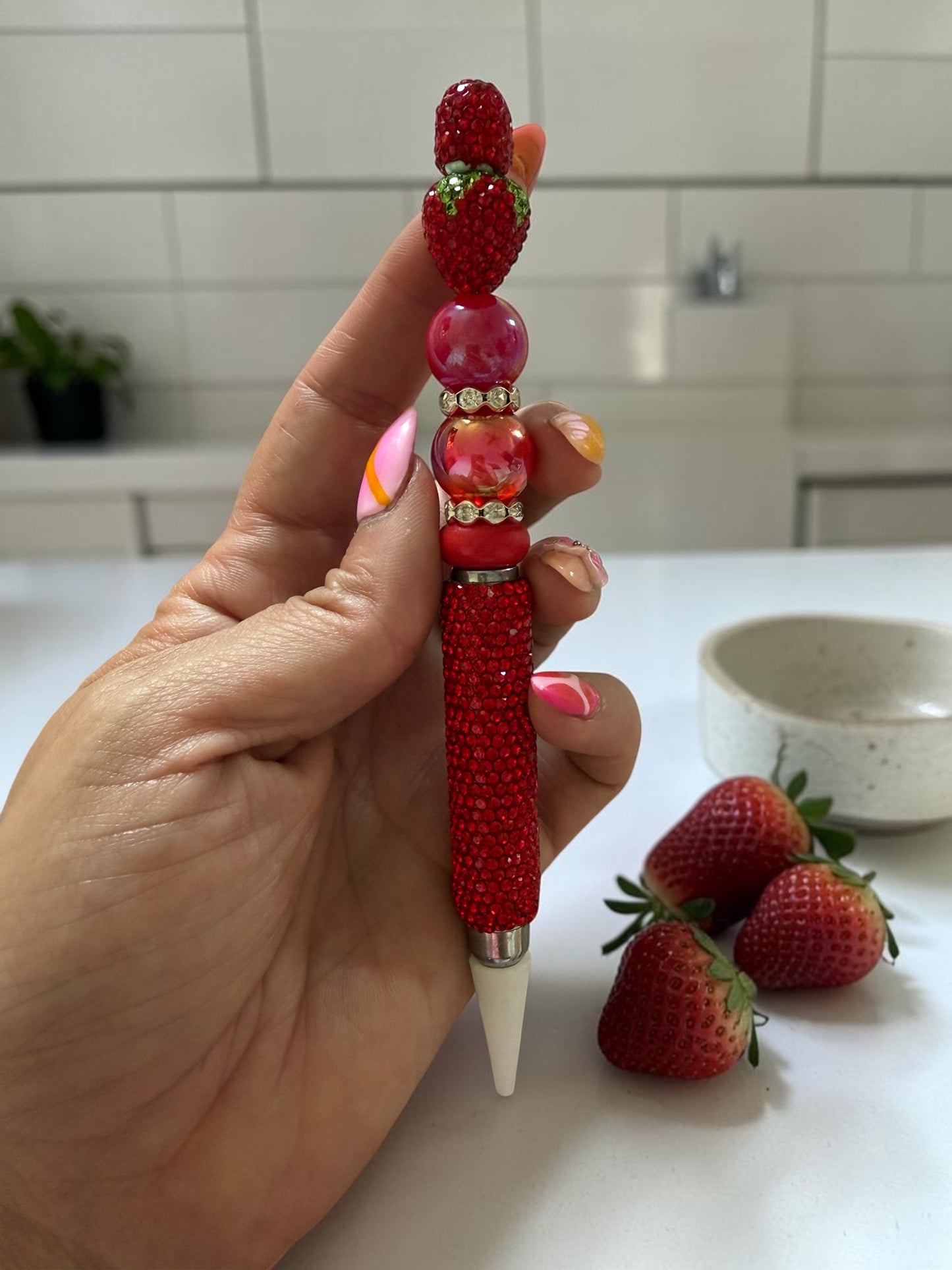 Strawberry wax pen