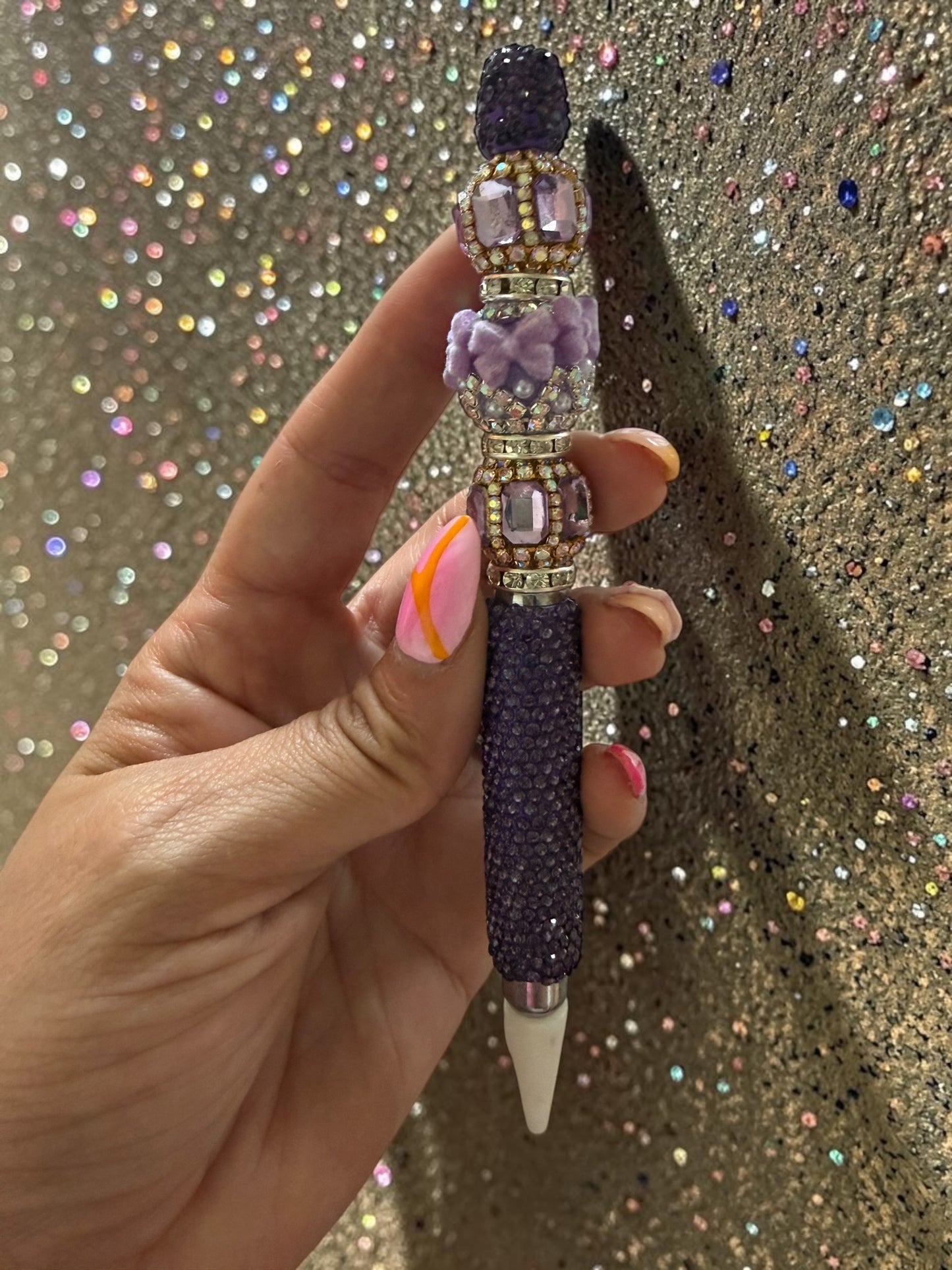 Purple wax pen