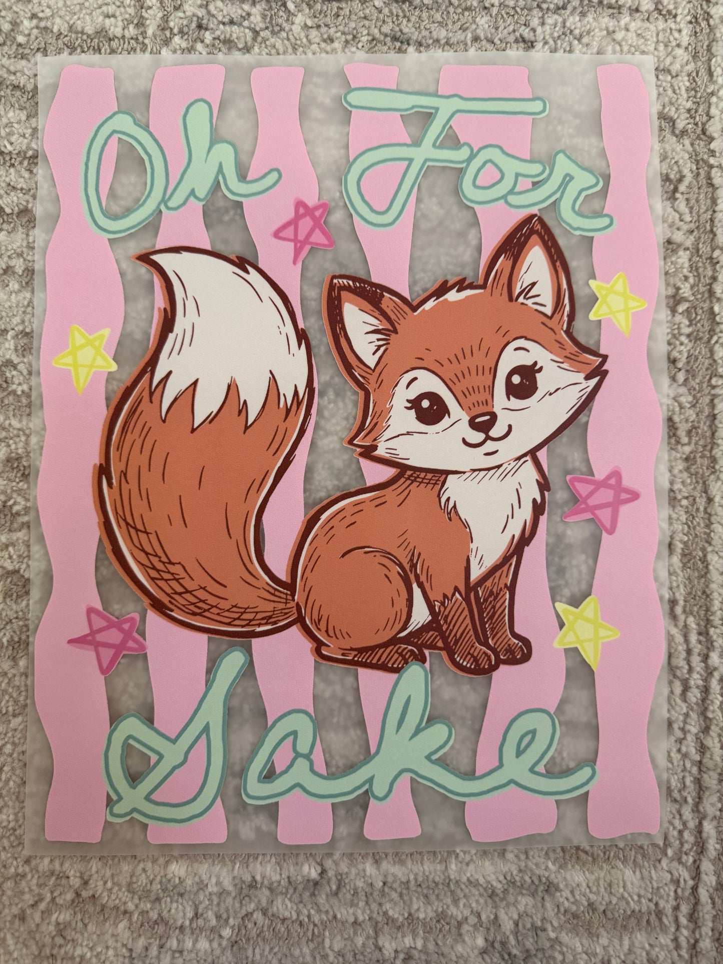 Oh for fox sake