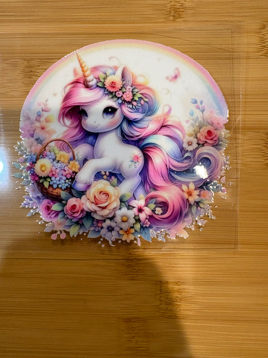 unicorns & flowers